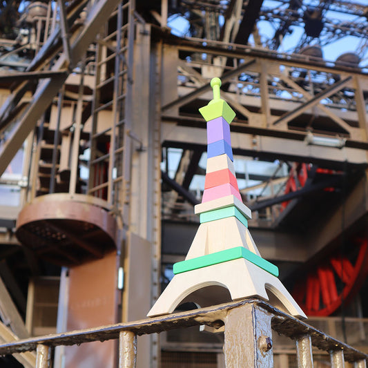 Empilable en bois, Tour Eiffel