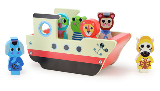 Le bateau sonore des animaux