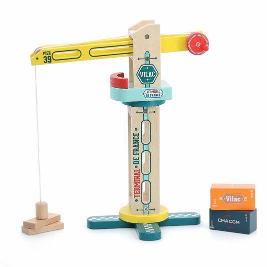 Vilacity - Grue en bois de docker