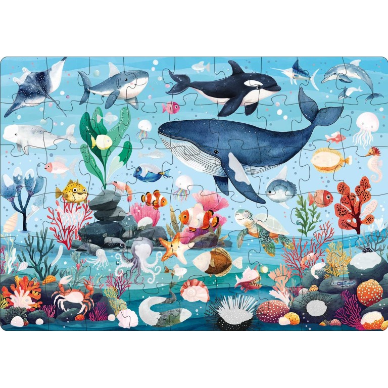 Puzzle magique à l'eau - La mer