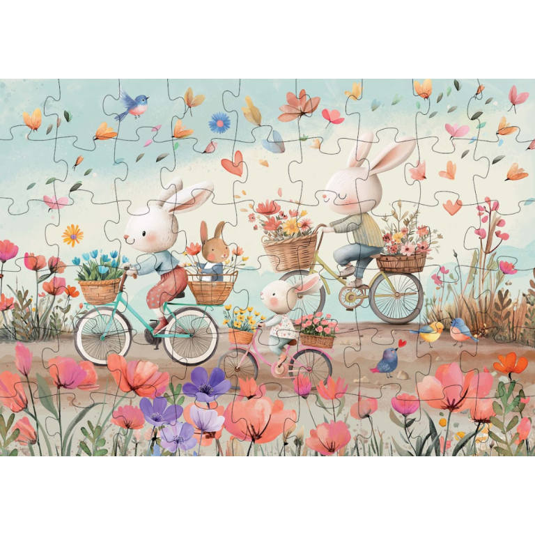 Puzzle magique à l'eau - Les fleurs