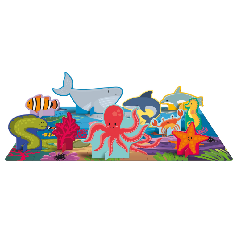 Puzzle en coffret - La mer - 40 pièces