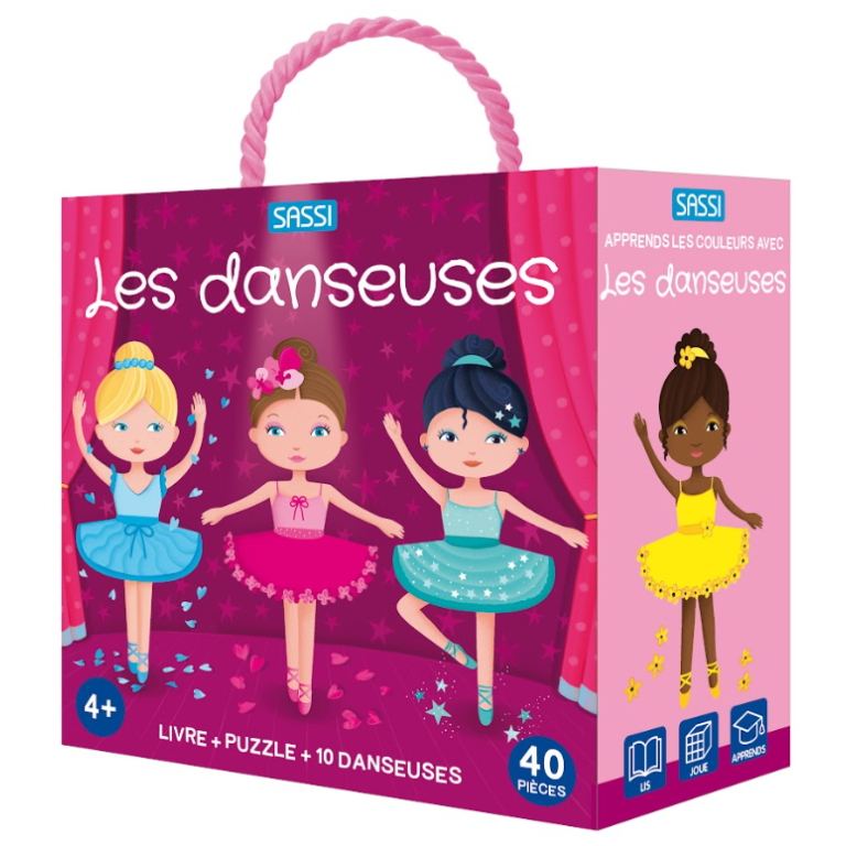 Puzzle en coffret - Les danseuses 40 pièces