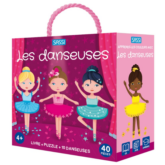 Puzzle en coffret - Les danseuses 40 pièces