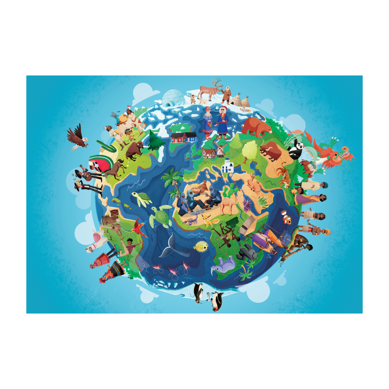 Livre - Quand, comment, pourquoi. Les peuples du monde