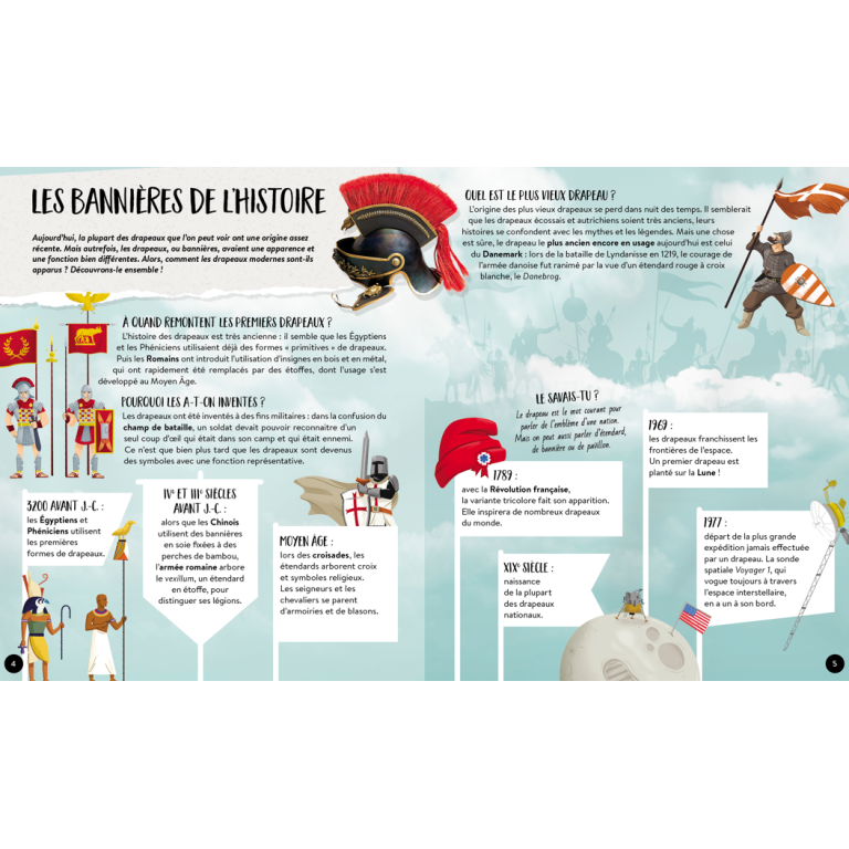 Livre - Quoi, comment, pourquoi. Les drapeaux