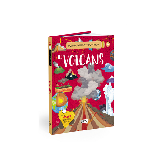 Livre - Quoi, comment, pourquoi. Les volcans