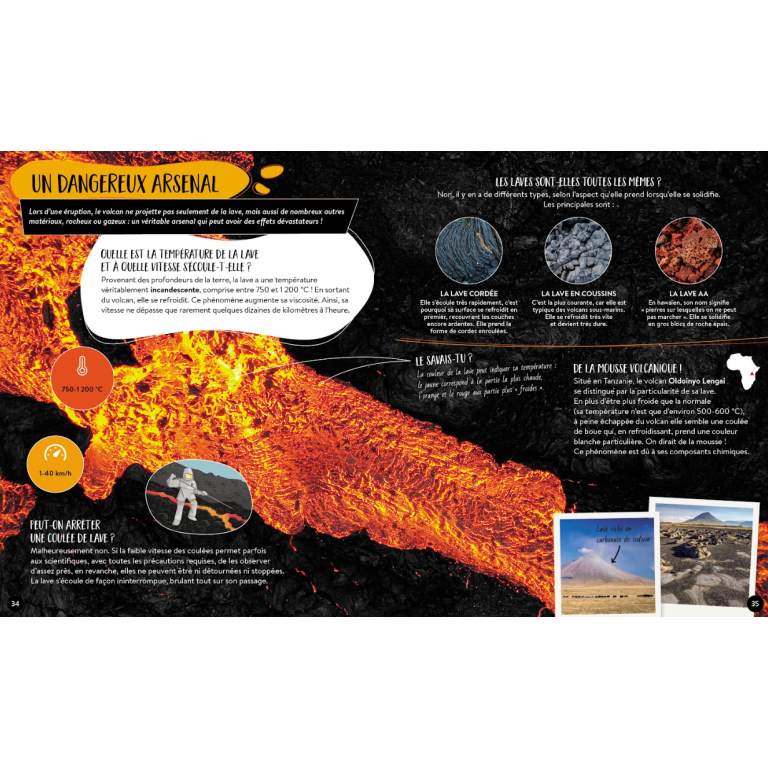 Livre - Quoi, comment, pourquoi. Les volcans
