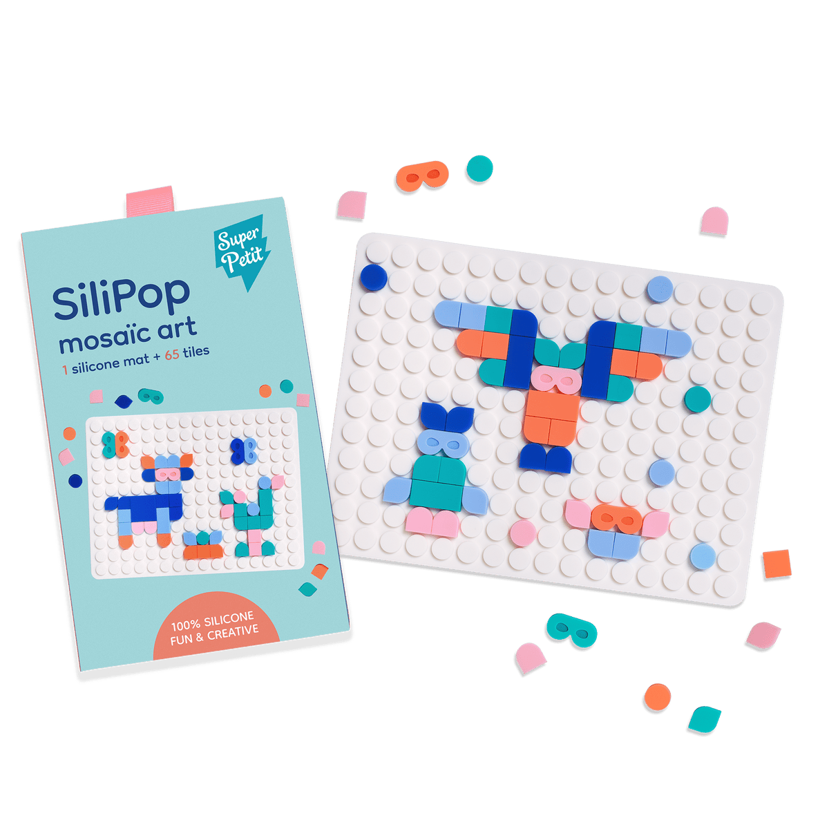 SILIPOP MOSAÏQUES À CLIPSER (Blanc)