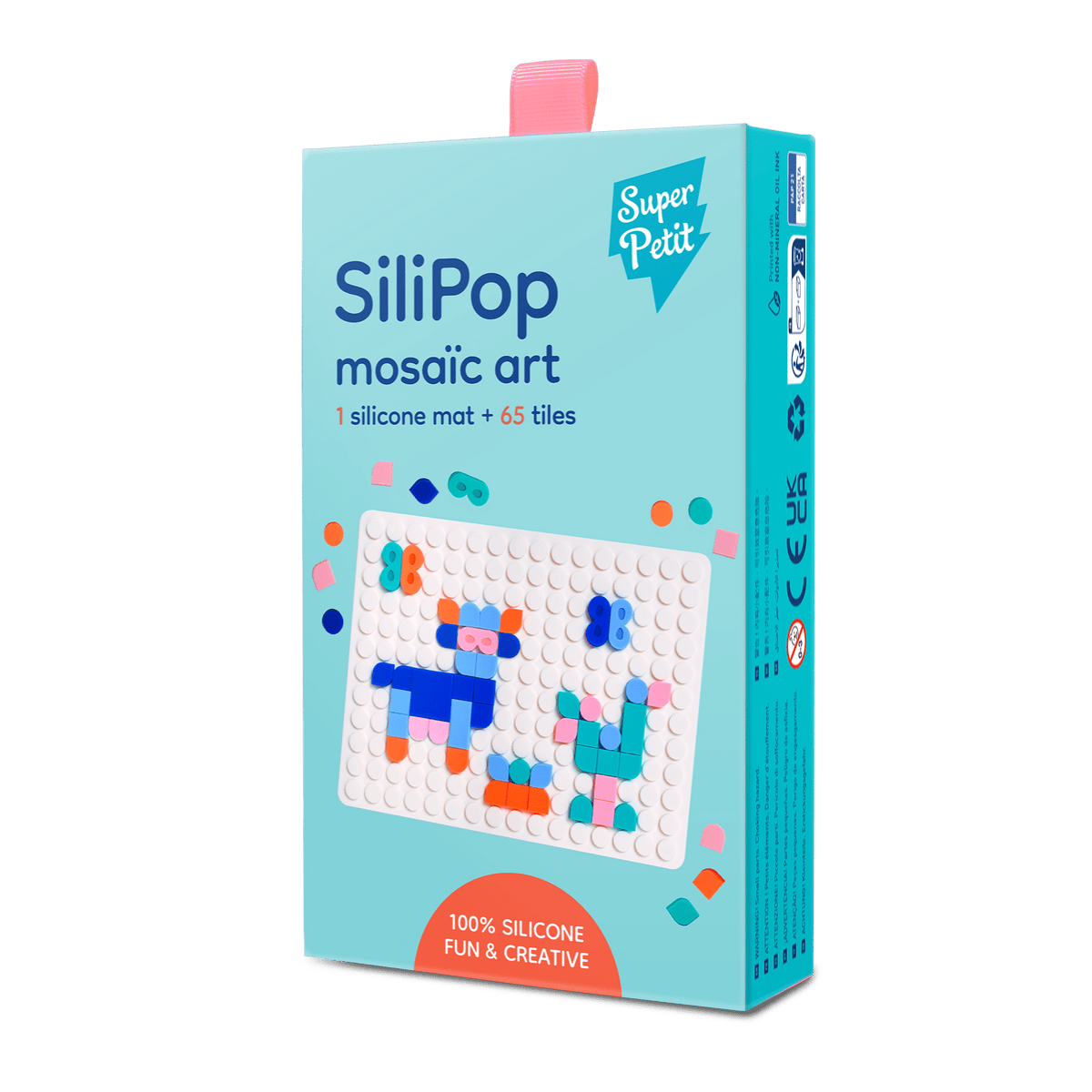SILIPOP MOSAÏQUES À CLIPSER (Blanc)