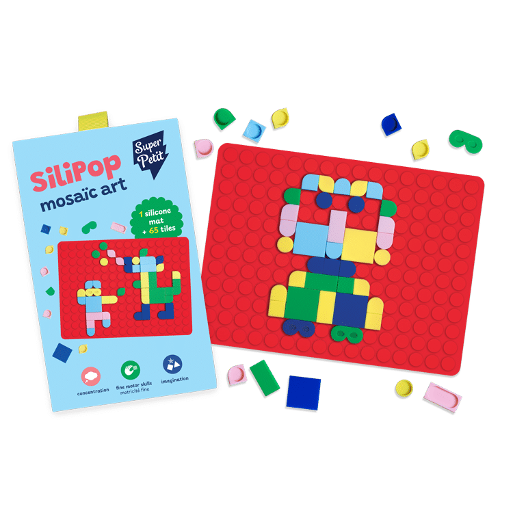 SILIPOP MOSAÏQUES À CLIPSER (Rouge)