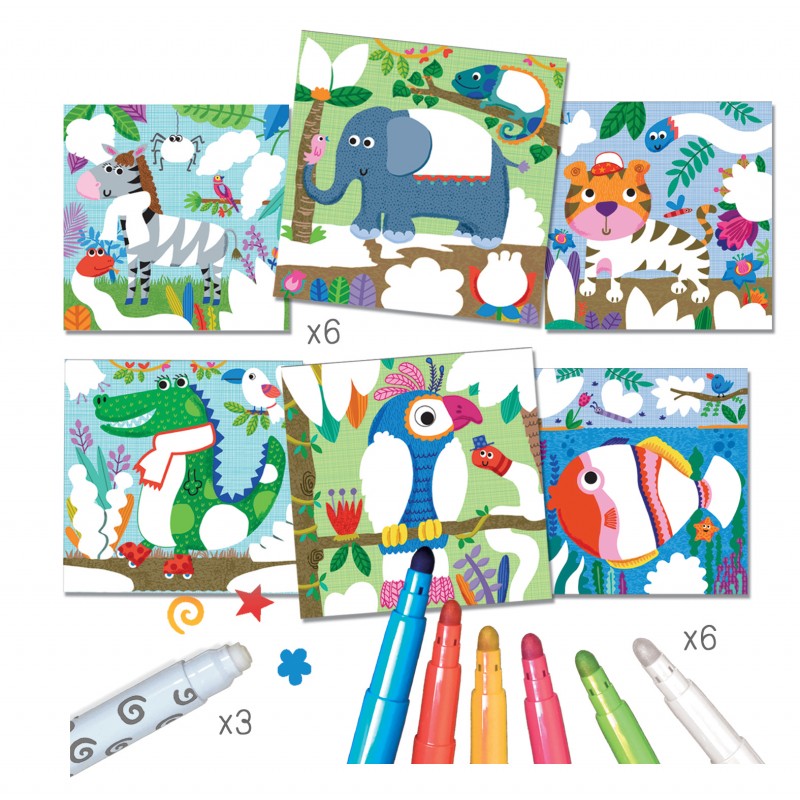 Coloriage Magique – Les Animocolo ✨🎨