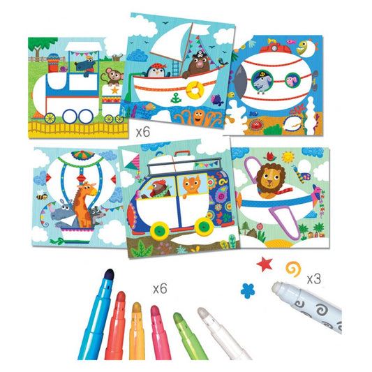 Coloriage magique, Les Exploracolo