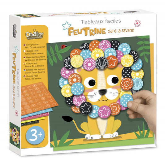 Feutrine  "Dans la savane"