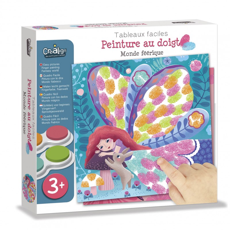 Peinture au doigt "Monde féérique"