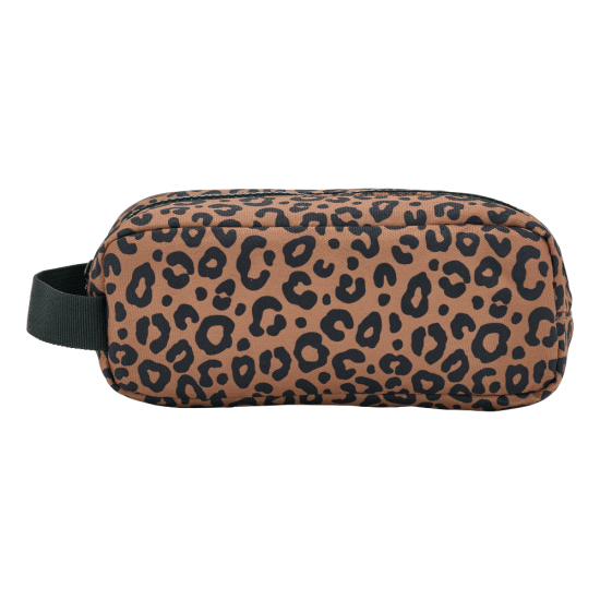 Trousse double - Léopard foncé