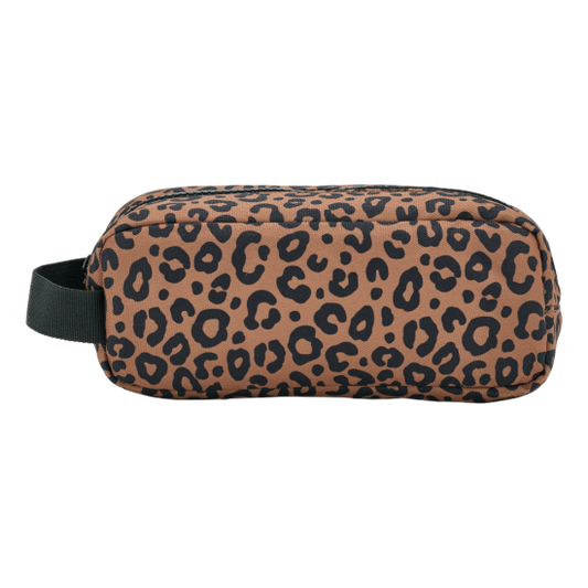 Trousse double - Léopard foncé