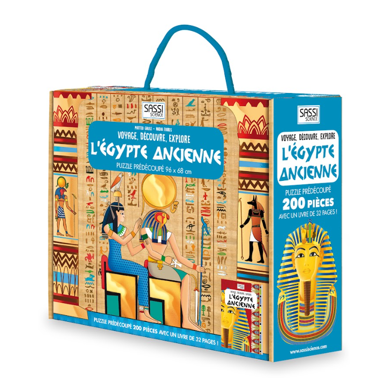 Puzzle - Voyage, découvre, explore. L’Égypte ancienne