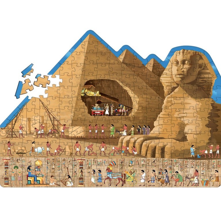 Puzzle - Voyage, découvre, explore. L’Égypte ancienne