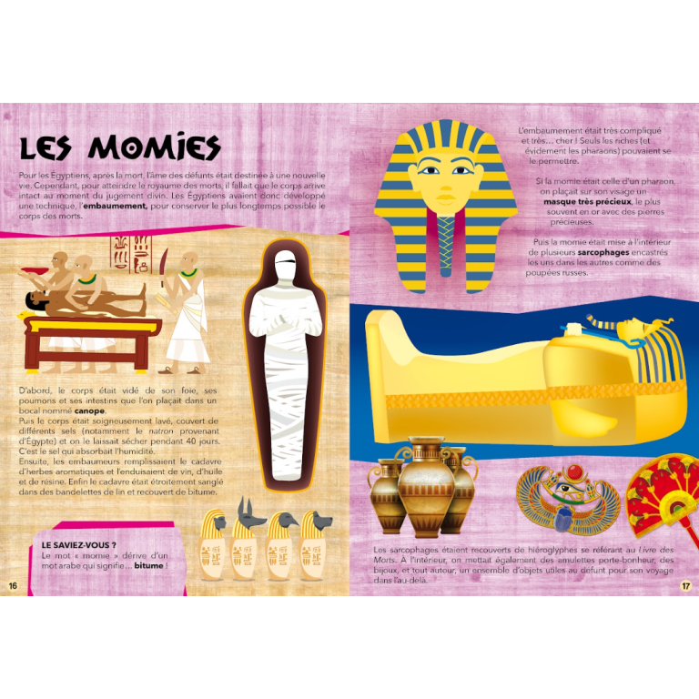Puzzle - Voyage, découvre, explore. L’Égypte ancienne
