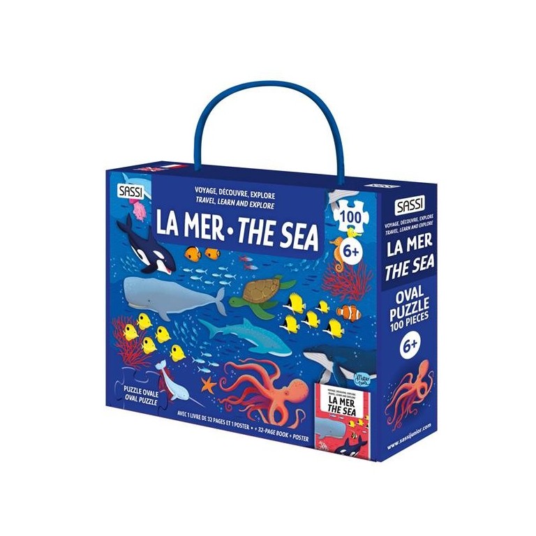Puzzle circulaire - La mer - 100 pièces