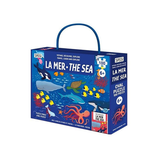 Puzzle circulaire - La mer - 100 pièces