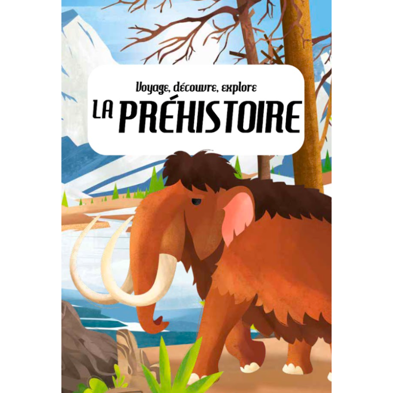 Puzzle - Voyage, découvre, explore. La préhistoire