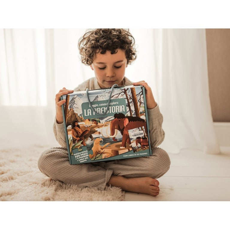 Puzzle - Voyage, découvre, explore. La préhistoire
