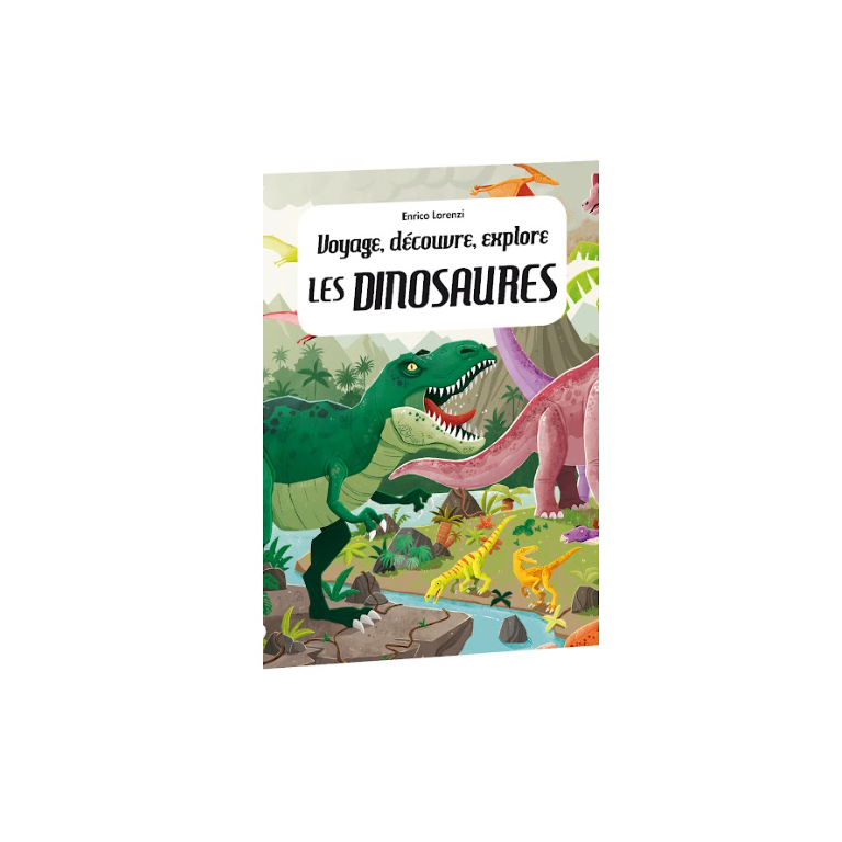 Puzzle - Voyage, découvre, explore. Les dinosaures