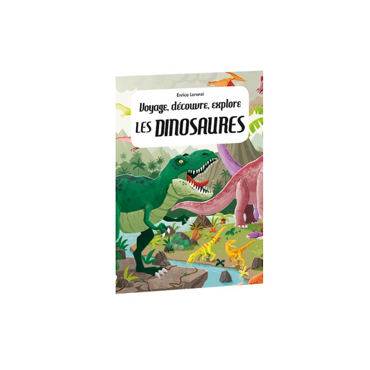 Puzzle - Voyage, découvre, explore. Les dinosaures