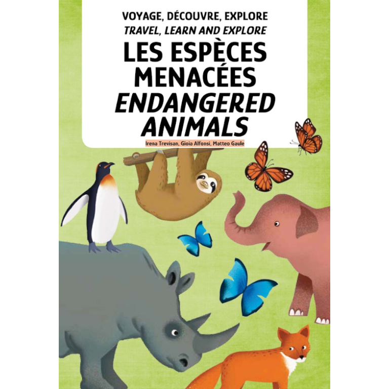 Puzzle circulaire - Les espèces menacées 100 pièces