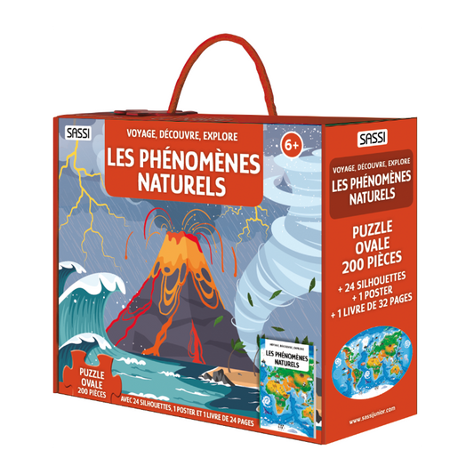 Puzzle - Voyage, découvre, explore. Les phénomènes naturels